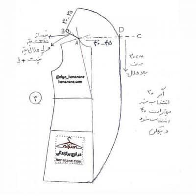 الگو پالتو شنلی جدید و زیبا